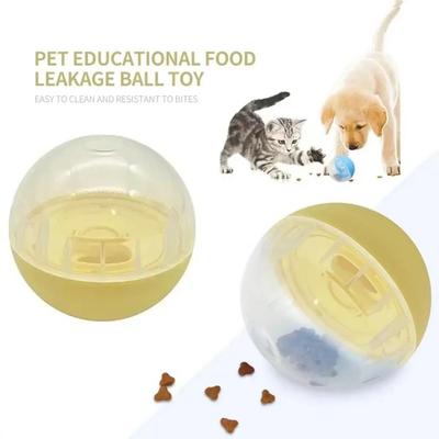 1Pcs New Anti-Choke Leakage Food Balls Slow Feeder Educational Pet Toy IQ Training Adjustable Treat Dispenser for Dogs Cats