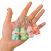 Mobile Phone Rope Flocking Keychain Pendant Doll Bag Pendant Creative Small Gift Pendant