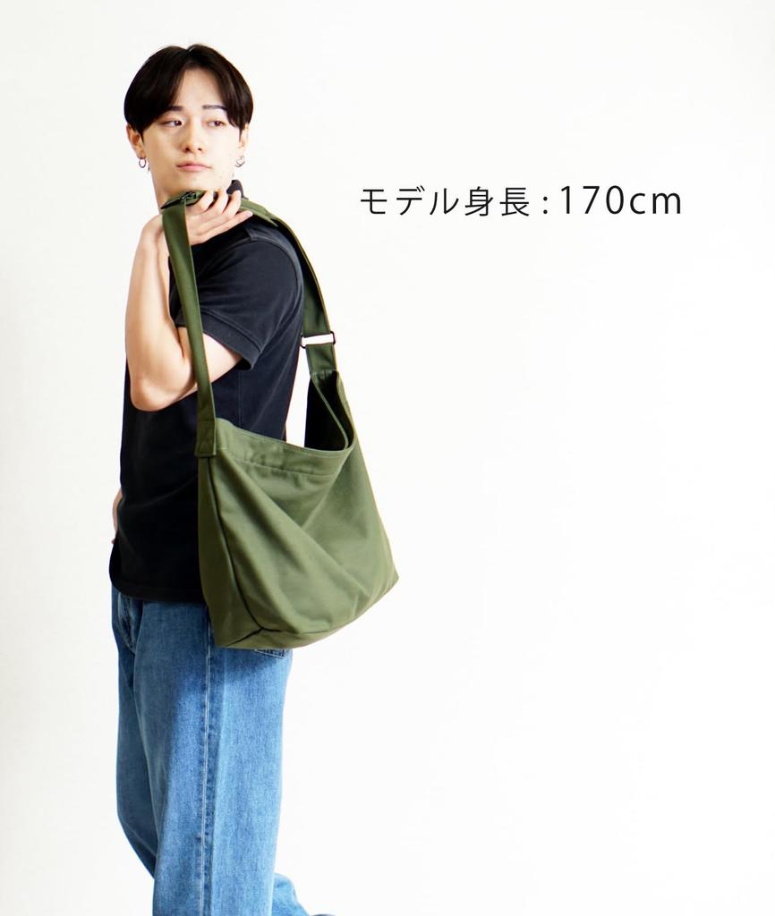 [Preceed] Men's Canvas Tote Bag Shoulder Bag