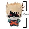 Anime MHA Figure Izuku Midoriya Katsuki Bakugou Shoto Todoroki Plush Toys Soft Plush Keychain Doll Cute Sofa Pillow Pendant Gift