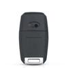 KEYYOU 10Pcs Car Remote Key Shell Case 2/3/4 Buttons For KIA K3 K2 K5 Rio Sorento Carens Cerato Forte TOY40/HYN14 Blade Housing