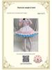 Café Style Cute Lolita Maid Outfit - Pink & Blue Bow Dress for Women