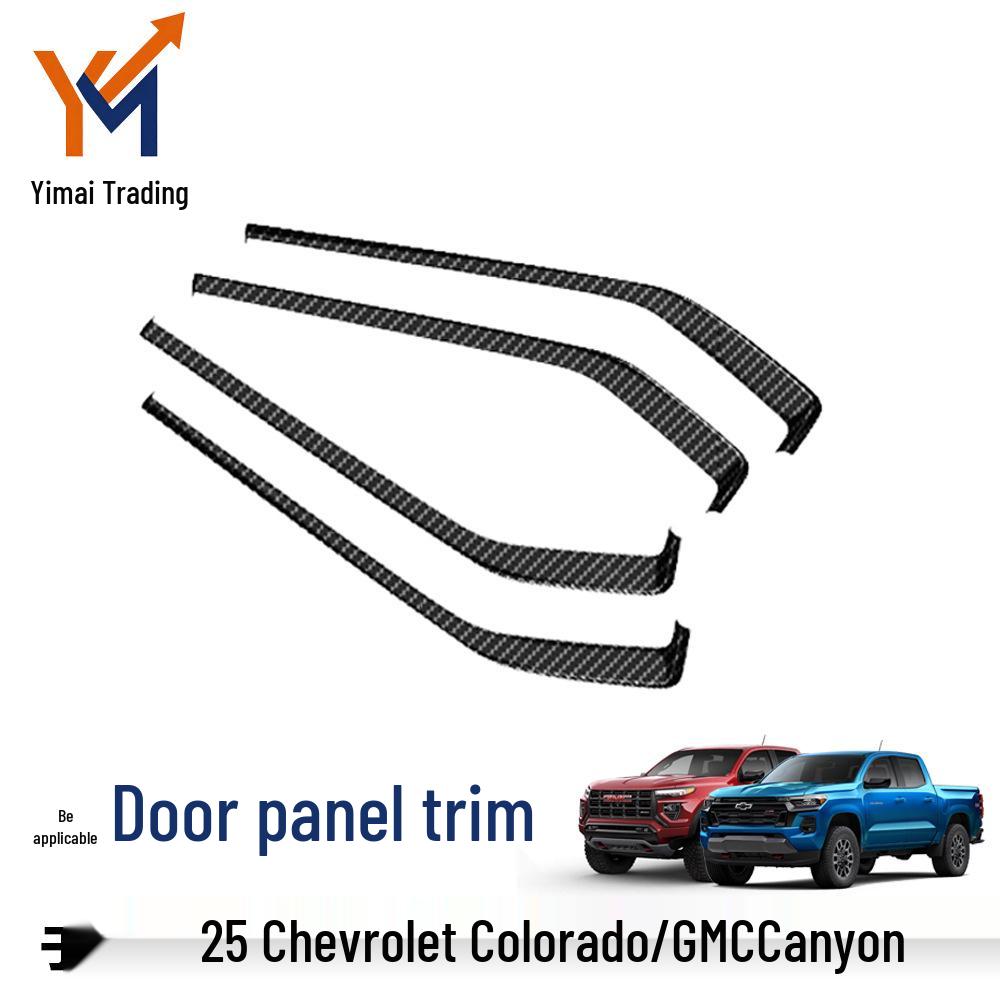 Chevrolet Colorado & GMC Canyon Front/Rear Inner Door Panel Trim Strips