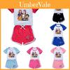 Kpop Dämonenjäger Kinder Sommer Kurzarm T-Shirt Shorts Sport Set Aus Weichem Baumwollstoff Für Aktives Spielen