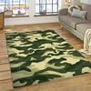 3D Colorful Camo Green Camouflage 2025 Style Carpet Rug for Living Room Bedroom Home Sofa Decoration Area Rug Non-slip Floor Mat