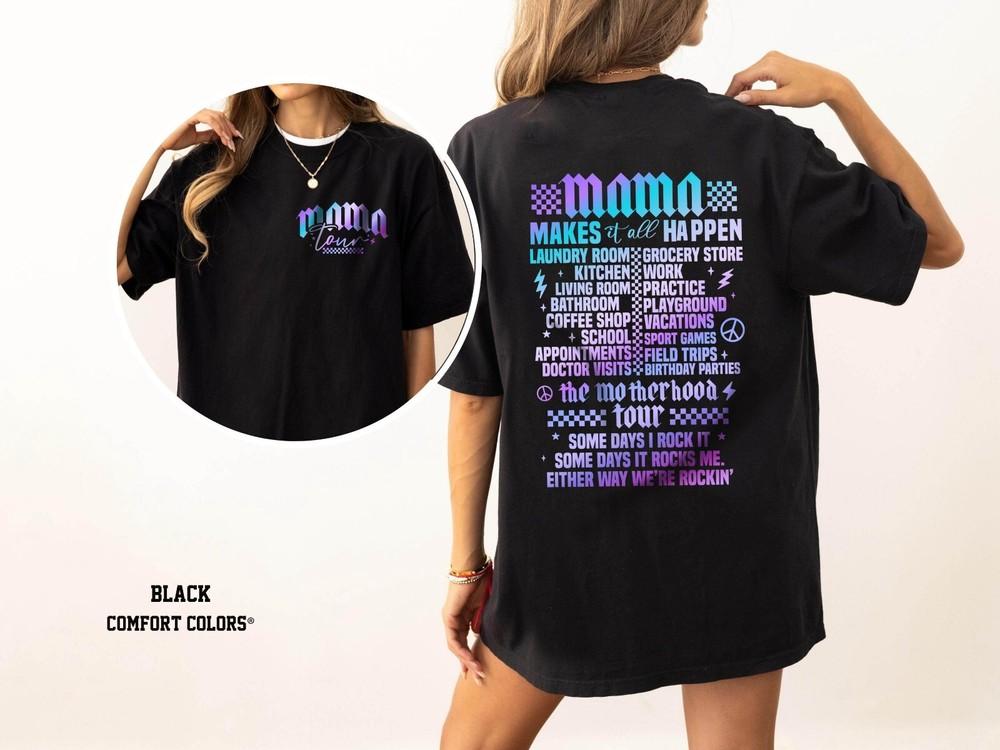 

Funny Motherhood Tour T Shirt, Motherhood Some days I Rock It, Mother Day Gift XL