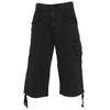 Spiral Direct Mens Vintage 3/4 Length Cargo Shorts