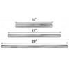 Stainless Steel Drawer Cover Sleeve Type Protection Strip for Kitchen Cabinets Doors and For Drawers Two Piece Set