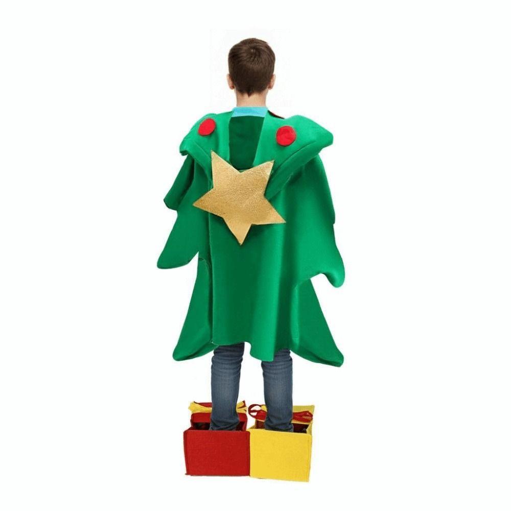 With Footwear Christmas Tree Suit Gift Shaped Shoes Christmas Carnival Costume Unisex Christmas