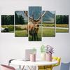 Modern Reindeer Nature Scenery Wall Art Canvas Set Bedroom Decorative Picture Modular Canvas Painting Home Decor Accessories