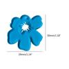Acrylic Hollow Six Petal Flower Loose Beads Colorful Flower Charm Pendant DIY Accessories Necklaces Earring Jewelry Gift