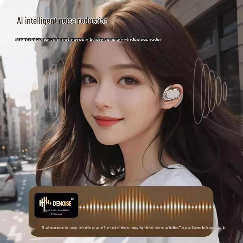 2025 Bluetooth Bone Conduction Over-Ear Wireless Sports Headphones with Long Battery Life