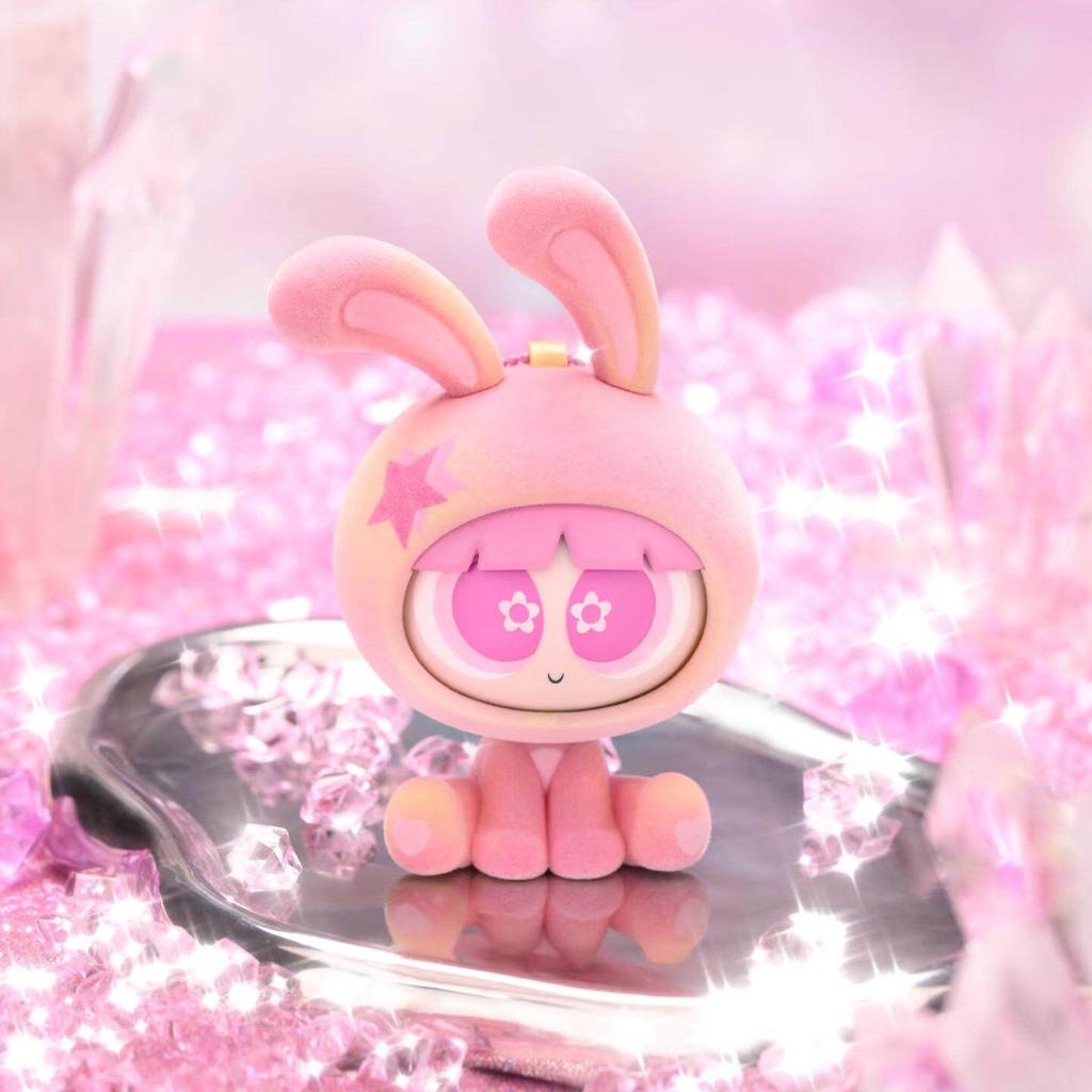 The Powerpuff Girls Face Changing Doll  Cartoon Doll Keychain  Anime Ornament Toy Birthday Gift