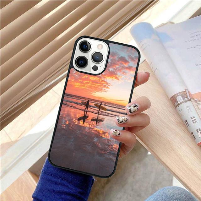 Love Summer Beach Coque Shell For iPhone 17 Air 15 16 14 13 12 Pro Max 11 Pro Max Plus Phone Case Cover