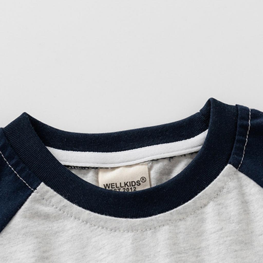 Boys Long Sleeve T-Shirt Casual Base Layer Top for Everyday Wear