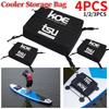 1-4pc Portable Stand Up Paddle Board Storage Bag Sealed Zipper Food Storage Bag Lightweight with Fixing Buckle Kayak Accessories