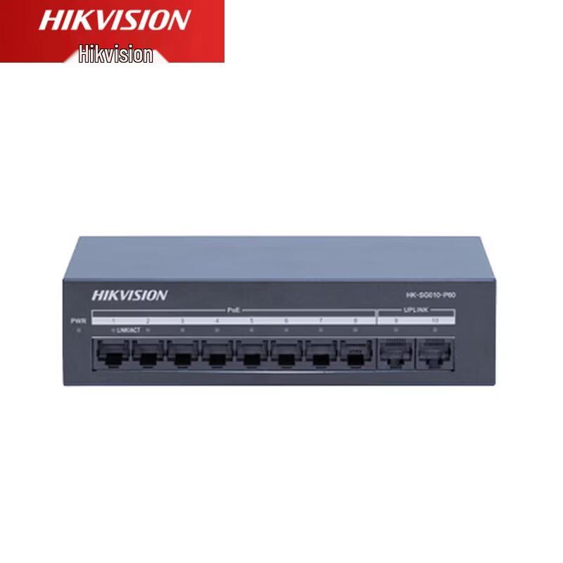 Hikvision 10-Port Gigabit Unmanaged PoE Switch