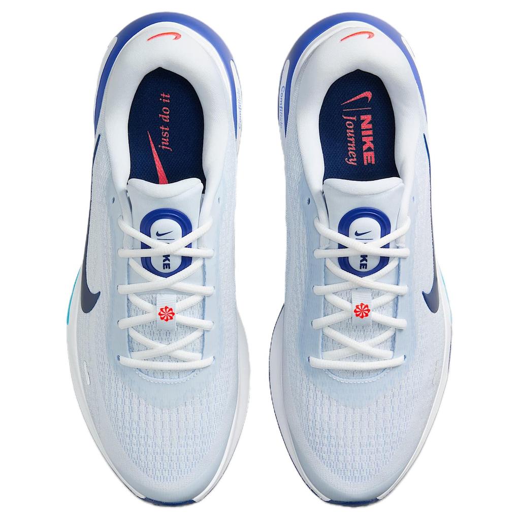 Nike Journey Run Football Grey Aluminum Men Sneakers Blue Blue-Lightning Blue-Void FN0228-005