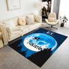 E.t. Moon Adventure Customized Name Carpet Design for Dining Room Study Room Playrooms Foyer Anti-slip Rug Decorate Offices Wedding Party Gift
