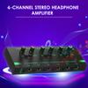 6-Kanal-Stereo-Kopfhörerverstärker Kompakter 6-Kanal-Mini-Audio-Stereo-Kopfhörerverstärker mit