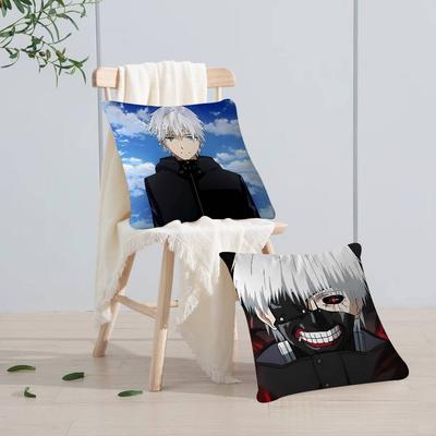 Kaneki K-Ken Kissenbezug Toon Geschenk Kissenbezug Schlafzimmer Zuhause Sofa Stuhl Sitz Dekor Kissenbezug