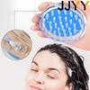 JJYY Portable Silicone Shampoo Brush Handheld Round Soft Scalp Massage Brush Bath Massage Brush Hair Shower Brush Comb