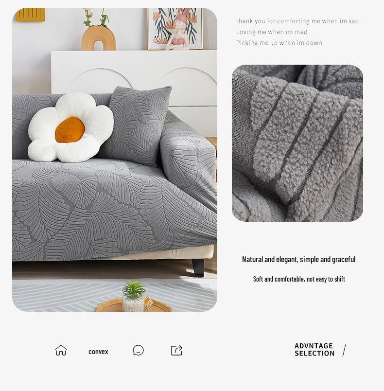 2025 High-End Vier-Jahreszeiten Kugelsicher Elastisch Chaiselongue Sofaüberwurf