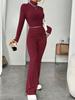 2024 Trendy European & American Women's Autumn/Winter Long Sleeve Sweatshirt & Pants Set