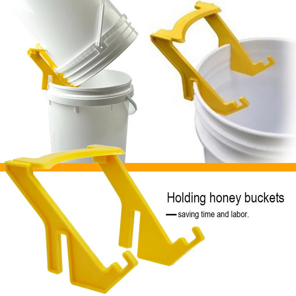 Honey Bucket Stand Honey Tank Pouring Bracket Honey Container Support for Efficient Honey Flow Beekeeping Honey Storage Tool