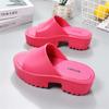 Fashion Fuchsia Number 36 Summer Platform Shoes Sneakers For Ladies Heel Woman Big Size 44 45 46 Sport Super Comfortable