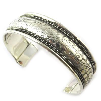 [N8071] – Silbernes Designer-Armband „Cleopatra“.