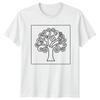 Swirl Tree Art Nature Unisexs TShirt Unisexs Tee Graphic Unisex Top