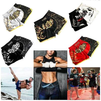MMA Boks Muay Thai Kickboks Unisex Erkek Kadın Pantolon Dövüş Fitness Spor Salonu Eğitimi Dövüş Sanatları Spor Antrenmanı