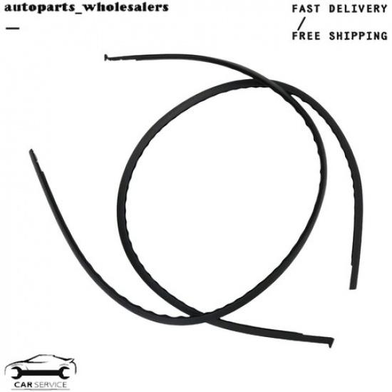 Fits 2009 2010 2011 2012 2013 2014 Roof Molding Trim Left and Right Side Black