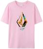 Hot Selling Volcom Obsidian Summer T-Shirt for Men in 2025, Comfortable and Fashionable Short Sleeved High-Quality pro choice