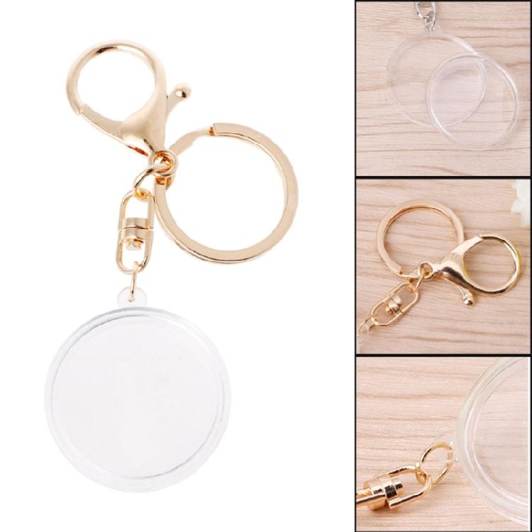 10pcs Coin Box Keychain Multifunctional Hanging Coin Collectible Collection Gift
