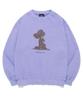 Retriever Club Crack Puppy Crewneck [Pigment Purple]