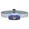 Lampe frontale led pour enfant kidled2 | 40 lumens | 9 m distance d'éclairage | 20 h d'autonomie | motif arc en ciel