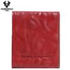 Humerpaul The First Layer of Cowhide Wallet Card Case Compact Exquisite Solid Color Casual Small Bag Portable