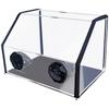 Transparent Mushroom Growing Observation Box With Adjustable Sleeves Growers Portable Airtight -Mini Greenhouse Container