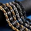 11MM Thick Black Stainless Steel Chains Necklaces for Man 63CM 24.8" Heavy Metal Link Chain Necklace for Men Mens Jewellery