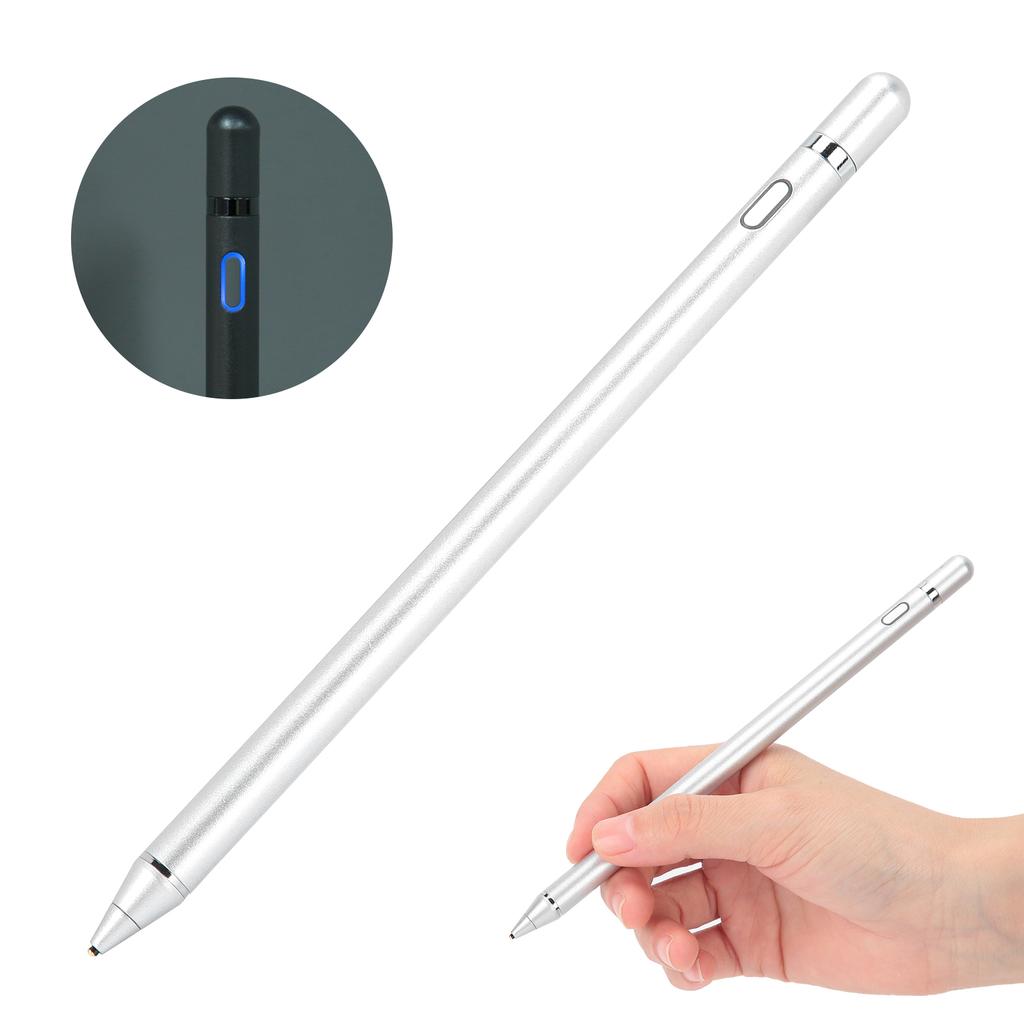 Stift Kapazitiv Universal Kapazitiver Touch-Stift für Android IOS WYH0001 Silber