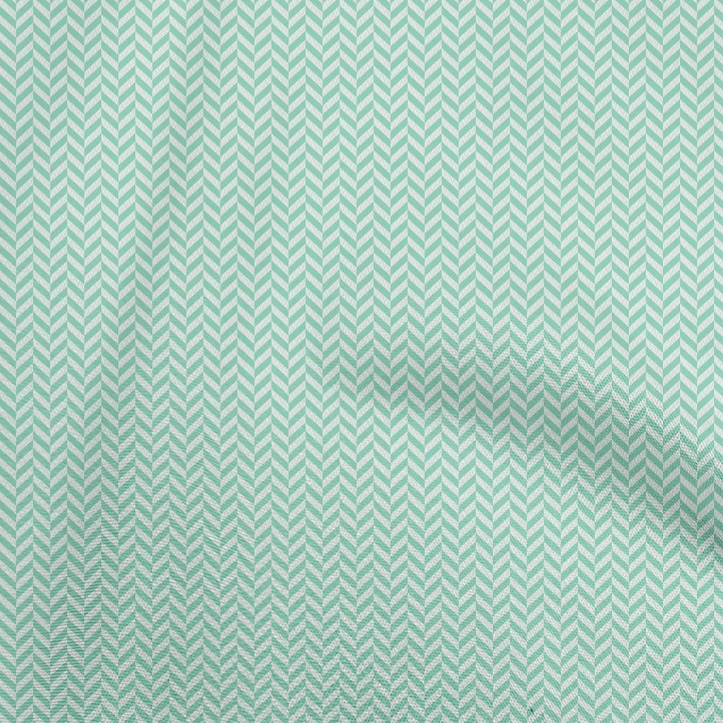 oneOone Cotton Flex Gray Fabric Chevron Craft Projects Decor Fabric Printed By The Yard 40 Inch