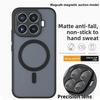 Pouzdro Pro Xiaomi 17T Pro/Xiaomi 17 T Luxusní Matné Magnetický Stojan Bezdrátové Nabíjení Zadní Kryt Pro MI 17T Pro Nárazuvzdorný Nárazník