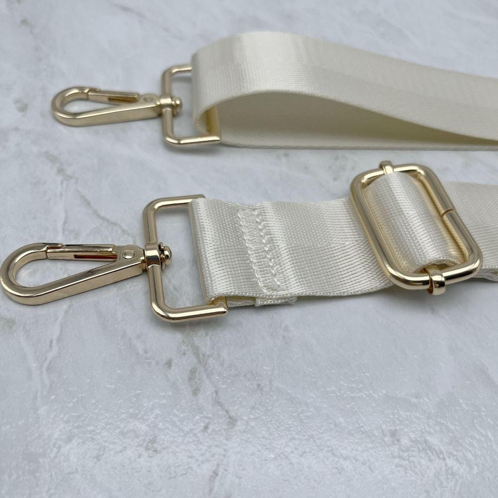 Adjustable Wide Shoulder Strap for Women's Crossbody Bags - Versatile Webbing Replacement Strap