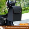 Waterproof Electric Bike Handlebar Bag - Large Capacity Helmet & Front Storage Pouch