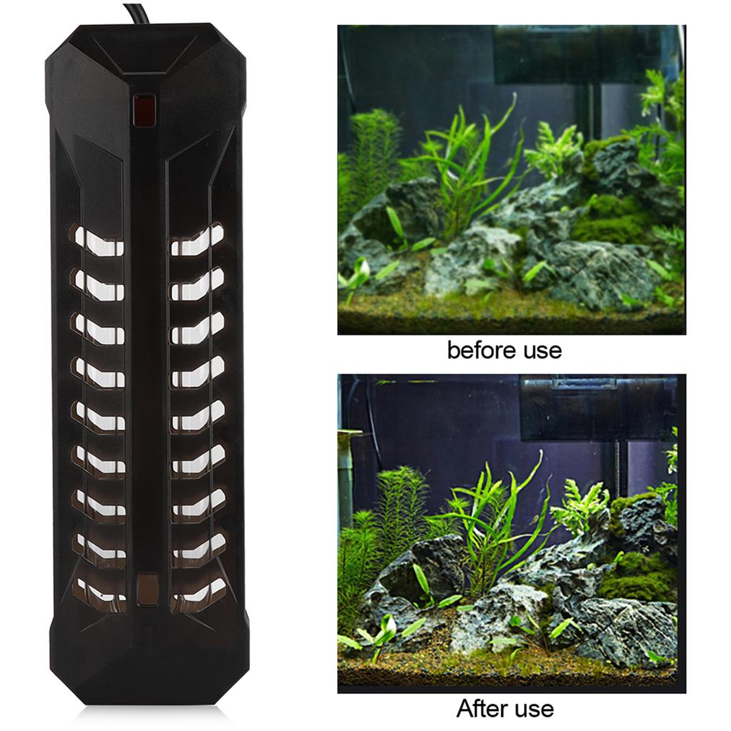 Aquarium Tauch-UV-Licht Sterilisator Teich Fischbecken Keimtötende Sterilisationslampe EU 220V 22W