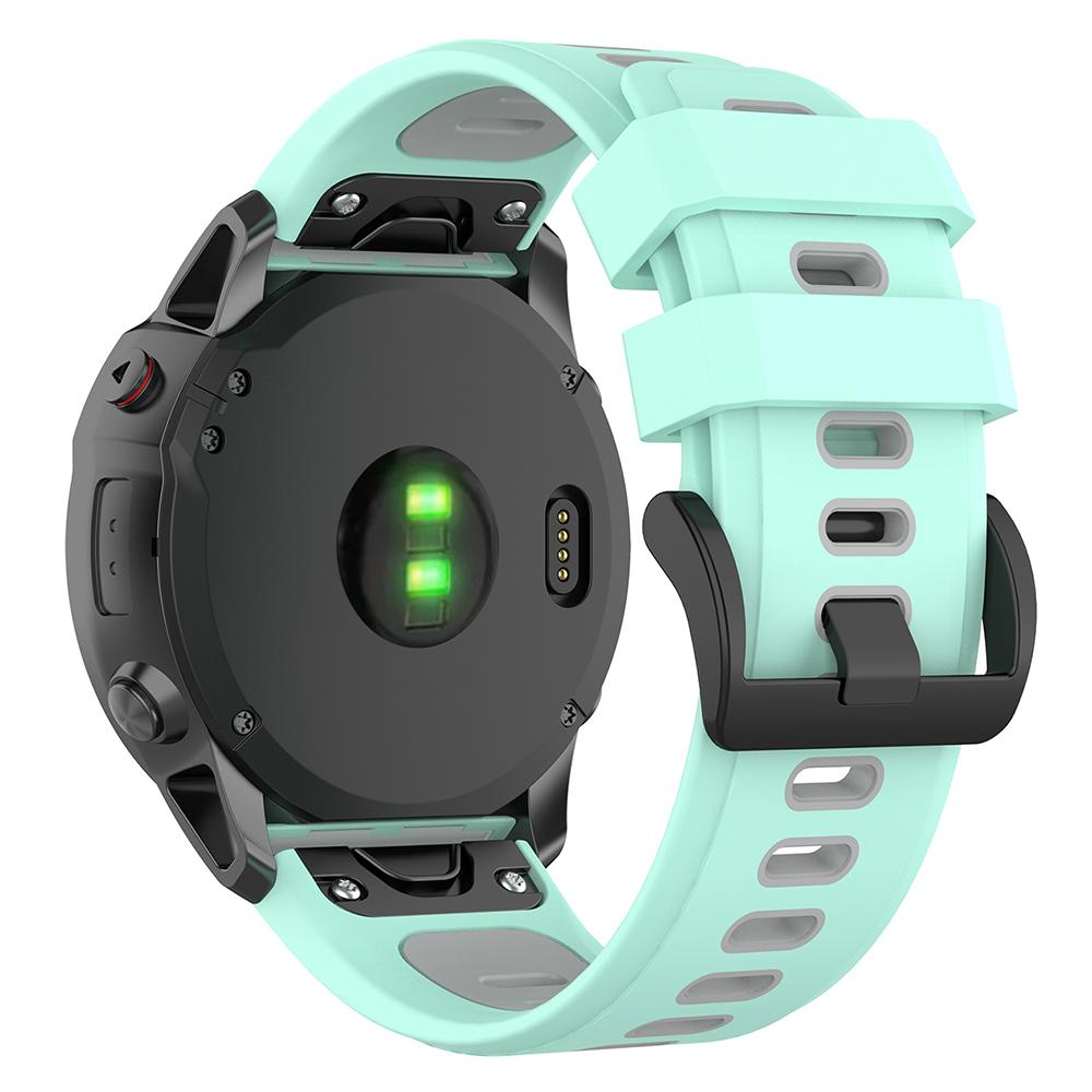 KALEBOL KLB-SSPWGJ-001 For Garmin Fenix 7S/7S Pro Silicone Watch Band QuickFit 20mm Replacement Strap