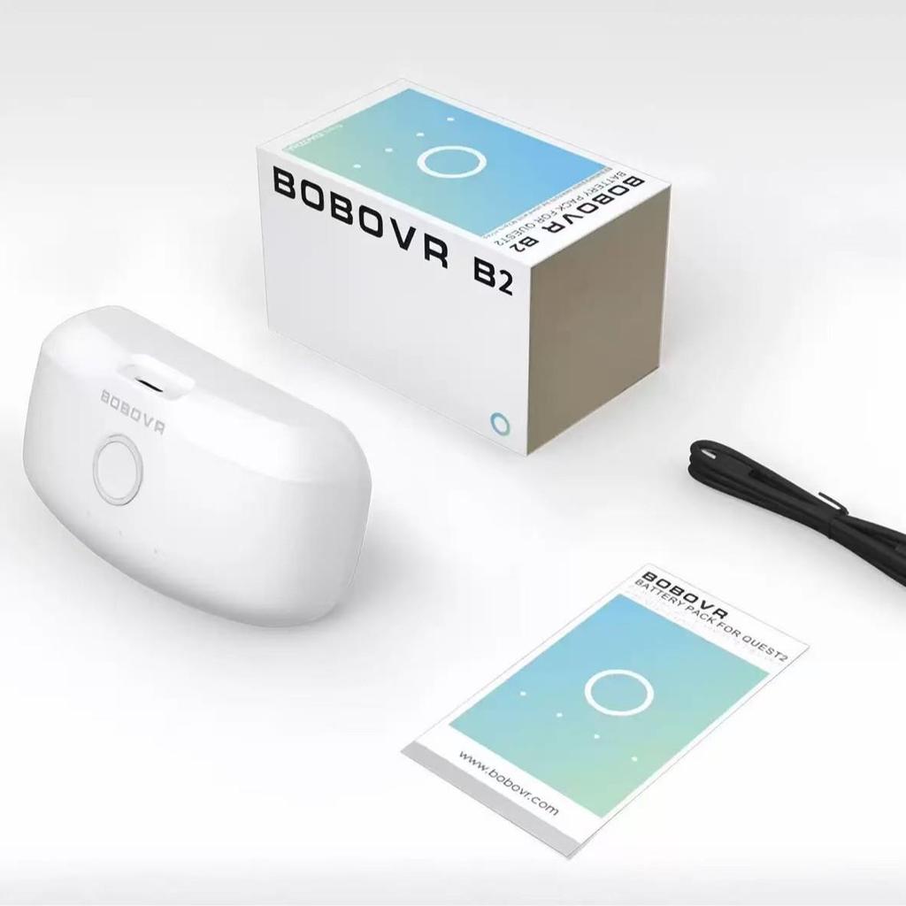 BOBOVR B2 Magnetic Battery: Designed for Quest Head Straps M3PRO & M2PRO.