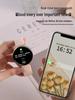 Multifunktionale Smartwatch für Damen: Telefon, Offline-Zahlung, Herzfrequenz, Blutdruck, Sport-Tracker, Silikon-Schrittzähler.
